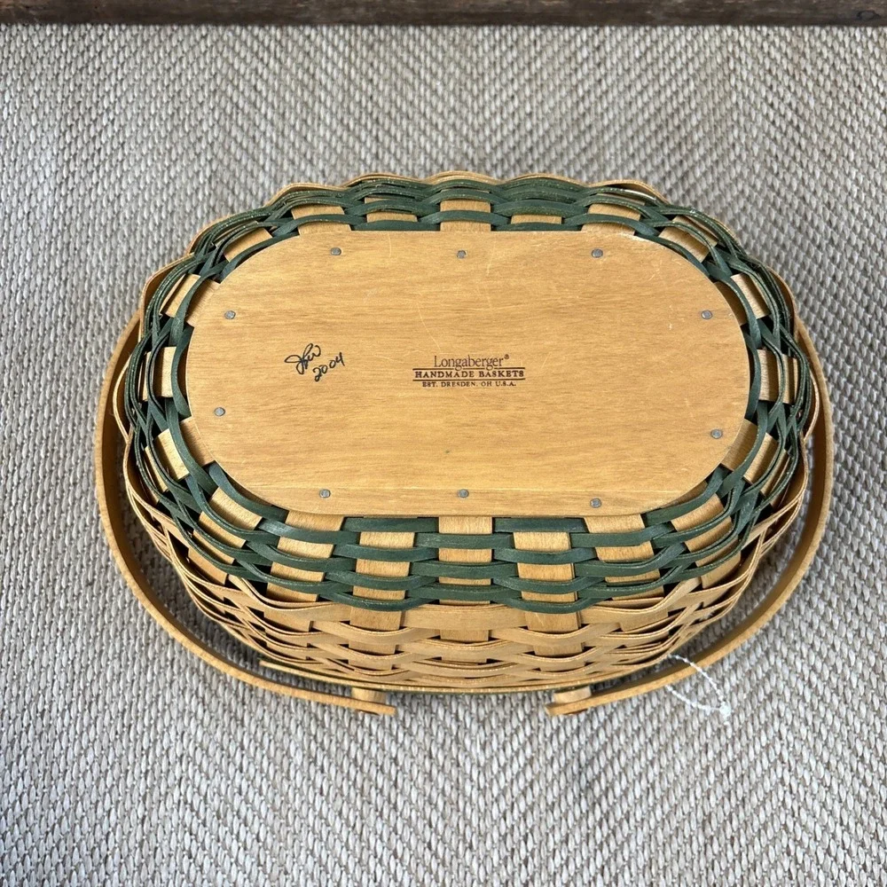 Longaberger Christmas Collection (2004) Get Together Basket Combo